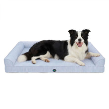 Load image into Gallery viewer, Ownpets Cooling Dog Bed, Orthopedic Sponge Foam, Waterproof Washable Cover
