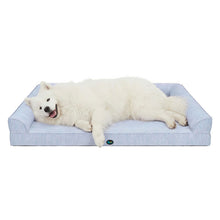 Load image into Gallery viewer, Ownpets Cooling Dog Bed, Orthopedic Sponge Foam, Waterproof Washable Cover
