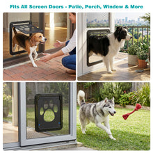Carica l'immagine nel visualizzatore di Gallery, Ownpets Dog Screen Door 12"x14" Fits Large Dogs Up 80 lbs &amp; Small Breeds
