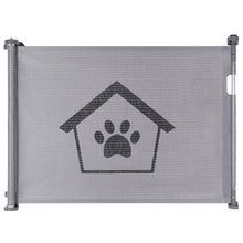 Carica l&#39;immagine nel visualizzatore di Gallery, 161 Ownpets Retractable Dog Gate, Extra Wide Mesh Safety Pet Gate Dog Gate, 33 Inches Tall, Extends to 59 Inches wide
