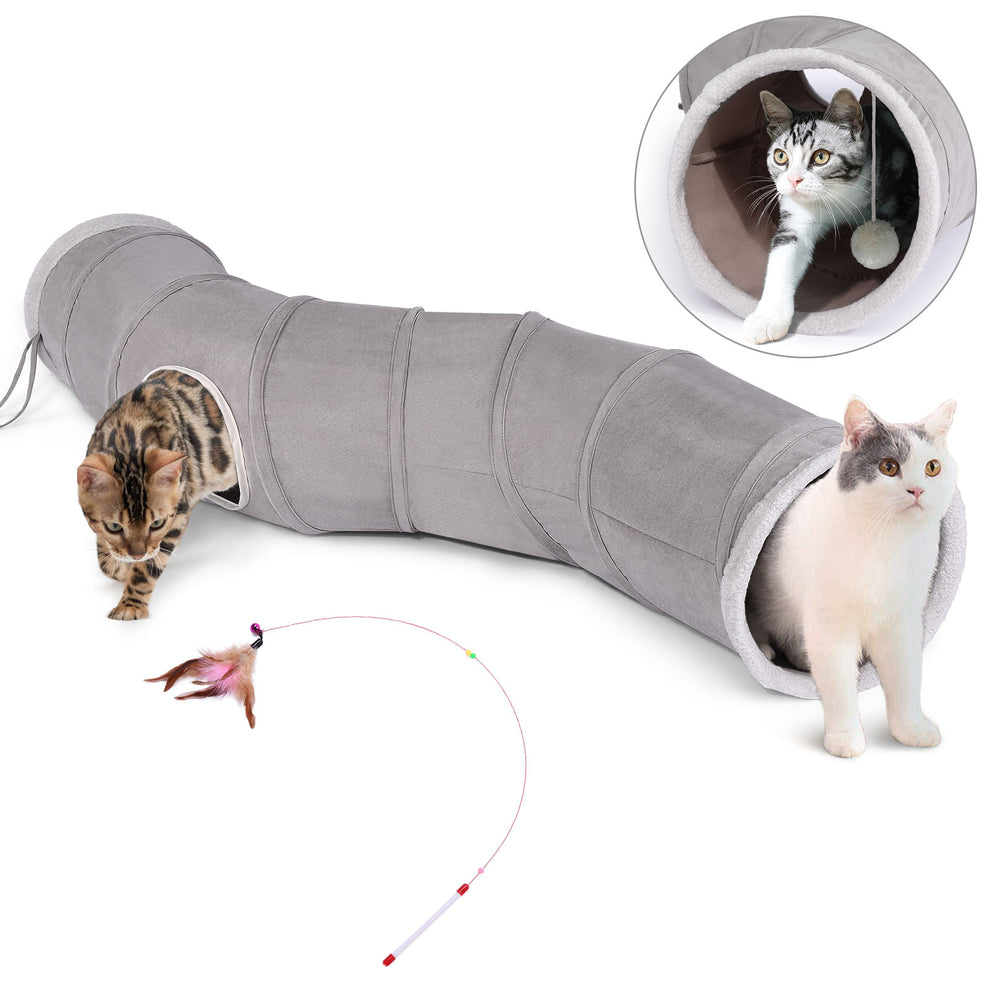 Ownpets Curve Cube 2-Way Cat Tunnels