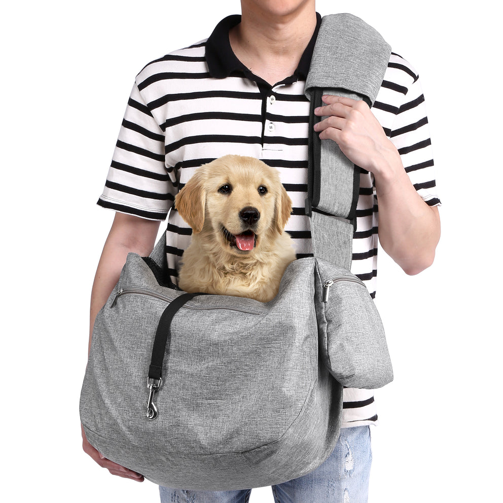 XL Pet Sling Carrier, Extra Large Dog Sling, Convient de 15 à 25 lb 