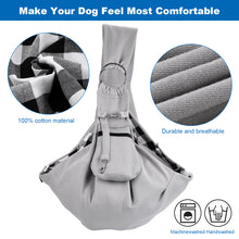 Carica l&#39;immagine nel visualizzatore di Gallery, Ownpets Reversible Pet Papoose Bag, Dog Cat Sling, Fit 8~15lbs

