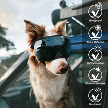 Carica l&#39;immagine nel visualizzatore di Gallery, 236 Ownpets Dog Sunglasses with Magnetic Lenses, Suitable for Medium or Large Dog
