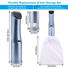 Carica l&#39;immagine nel visualizzatore di Gallery, Ownpets 2-in-1 Vacuum Pet Grooming Clipper &amp; Suction, Complete Grooming Clipper Kit for Home Use &amp; Professional Grooming, Cordless &amp; USB Rechargeable Clipper for Small/Large Cats, Dog &amp; Other Animals
