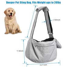 Charger l&#39;image dans la galerie, XL Pet Sling Carrier, Extra Large Dog Sling, Convient de 15 à 25 lb 
