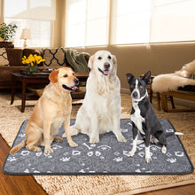 Cargar imagen en el visor de la galería, Washable Pee Pads for Dogs, Ownpets Larger 2 Packs Dog Pee Pads, Washable, 35.5”x39.4”
