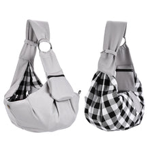 Load image into Gallery viewer, Reversible Pet Papoose Bag, Dog Cat Sling, Fit 8~15lbs
