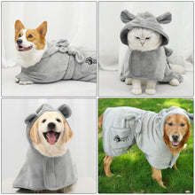 Load image into Gallery viewer, Ownpets Dog Bathrobe Towel, M
