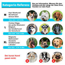 Lade das Bild in den Galerie-Viewer, Ownpets Maulkorb für Hunde, verstellbarer Maulkorb für Hunde, mit beweglicher Abdeckung, um Beißen, Kauen und Lecken zu verhindern, XL 
