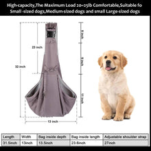 Load image into Gallery viewer, Regular Dog Sling Carrier, Cat Sling, Fits 10~15lbs
