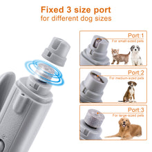 Cargar imagen en el visor de la galería, Ownpets Dog Nail Clipper and Grinder Set with 2 LED Light, Rechargeable Electric Pet Nail Trimmer, Professional Pet Paws Grooming Tool for Small, Medium, Large Dogs, Cats
