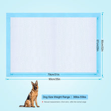 Carica l&#39;immagine nel visualizzatore di Gallery, Ownpets Dog Pee Pads XL (35’’ x 32’’), Disposable Training Pads, 40 Counts
