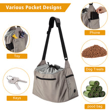 Carica l&#39;immagine nel visualizzatore di Gallery, Ownpets Foldable Pet Sling Carrier, Dog Cat Sling, Fit 6-12 lbs
