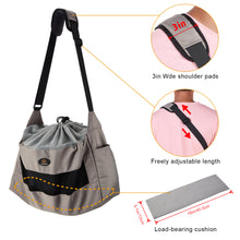 Carica l&#39;immagine nel visualizzatore di Gallery, Ownpets Foldable Pet Sling Carrier, Dog Cat Sling, Fit 6-12 lbs
