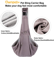 Carica l&#39;immagine nel visualizzatore di Gallery, Ownpets Regular Dog Sling Carrier, Cat Sling, Fits 10~15lbs
