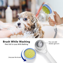 Carica l&#39;immagine nel visualizzatore di Gallery, Ownpets Pet Shower Sprayer, Dog Combing Shower Sprayer with Hose &amp; Diverter for Dogs &amp; Cats, Ideal Pet Bath Brush Sprayer Set for Indoor, Outdoor Bathing, Grooming, Massaging &amp; More
