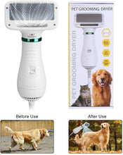 Load image into Gallery viewer, Ownpets 2 In 1 Pet Hair Dryer, Portable Pet Grooming Blower for Dogs &amp; Cats
