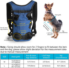 Carica l&#39;immagine nel visualizzatore di Gallery, Ownpets Legs Out Front Dog Carrier (M:7.5inch x 14inch), Hands-Free Adjustable Pet Carrying Backpack, Ideal for Small &amp; Medium Cat, Dog Puppy Doggie

