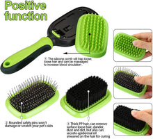 Load image into Gallery viewer, Ownpets 5 in 1 Pet Brush Set, Pet Grooming Shedding Massage Combs for Long Short Hair Dogs &amp; Cats, Removes Undercoat, Dander, Dirt &amp; Improves Circulation
