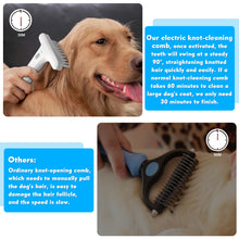 Carica l&#39;immagine nel visualizzatore di Gallery, Ownpets Electric Pet Detangling Brush
