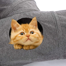 Load image into Gallery viewer, Ownpets Large 3-Way Cat Tunnel, T Shape
