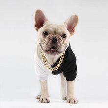 Load image into Gallery viewer, puppy necklace gold and silver 37cm*2cm
