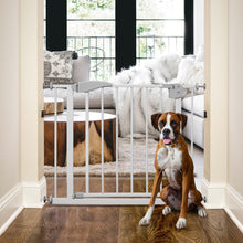 Load image into Gallery viewer, Easy Walk Thru Pet Gate Safety Gate Durability Dog Gate For House, Stairs, Doorways, Fits Openings 29.5&quot; to 32&quot;
