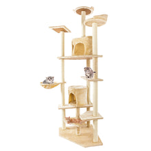 Carica l&#39;immagine nel visualizzatore di Gallery, 80&quot; Solid Cute Sisal Rope Plush Cat Climb Tree Cat Tower
