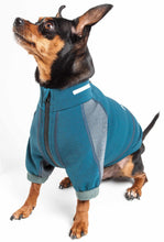 Cargar imagen en el visor de la galería, &#39;Eboneflow&#39; Mediumweight 4-Way-Stretch Flexible And Breathable Performance Dog Yoga T-Shirt
