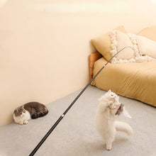 Lade das Bild in den Galerie-Viewer, Lustiger Katzenstock 1,8 m super lange Kohlefaser-Angelrute kratzfeste Feder Katzenspielzeug Heimtierbedarf
