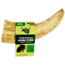 Load image into Gallery viewer, Water Buffalo Horn Core-Horn Inner Part-100% Natural;  High Protein;  Long-Lasting;  Grain-Free;  Gluten-Free;  Low-Fat;  Dog Dental Treats &amp; Chews-2 COUNT-10 oz

