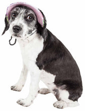 Cargar imagen en el visor de la galería, &#39;Botanic Bark&#39; Floral Uv Protectant Adjustable Fashion Canopy Brimmed Dog Hat Cap
