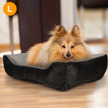 Charger l&#39;image dans la galerie, Pet Dog Bed Soft Warm Fleece Puppy Cat Bed Dog Cosy Nest Sofa Bed Coussin Mat L Size
