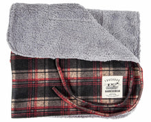 Load image into Gallery viewer, 2-In-1 Tartan Plaided Dog Jacket With Matching Reversible Dog Mat

