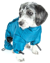Carica l&#39;immagine nel visualizzatore di Gallery, Thunder-crackle Full-Body Waded-Plush Adjustable and 3M Reflective Dog Jacket
