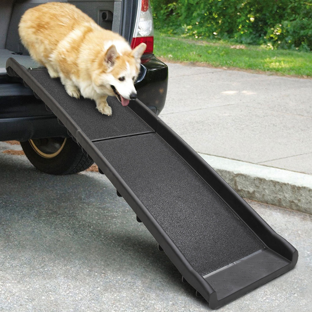 Portable Foldable Pet Ramp Climbing Ladder Suitable for Off-road Vehicle Trucks