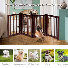 Load image into Gallery viewer, 30 Inch Configurable Folding 4 Panel Wood Fence
