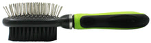 Carica l&#39;immagine nel visualizzatore di Gallery, Flex Series 2-in-1 Dual-Sided Pin and Bristle Grooming Pet Brush
