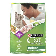 Cargar imagen en el visor de la galería, Purina Cat Chow Indoor Hairball &amp; Healthy Weight Chicken Dry Cat Food 20 lb Bag
