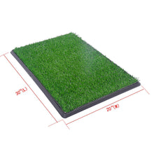 Load image into Gallery viewer, Puppy Dog Pet Potty Training Pee Grass Pad Mat House Toilet Indoor
