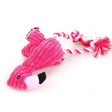 Load image into Gallery viewer, Flamingo Dog Chew Toy
