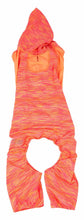 Cargar imagen en el visor de la galería, Heathered Performance 4-Way Stretch Two-Toned Full Body Warm Up Hoodie
