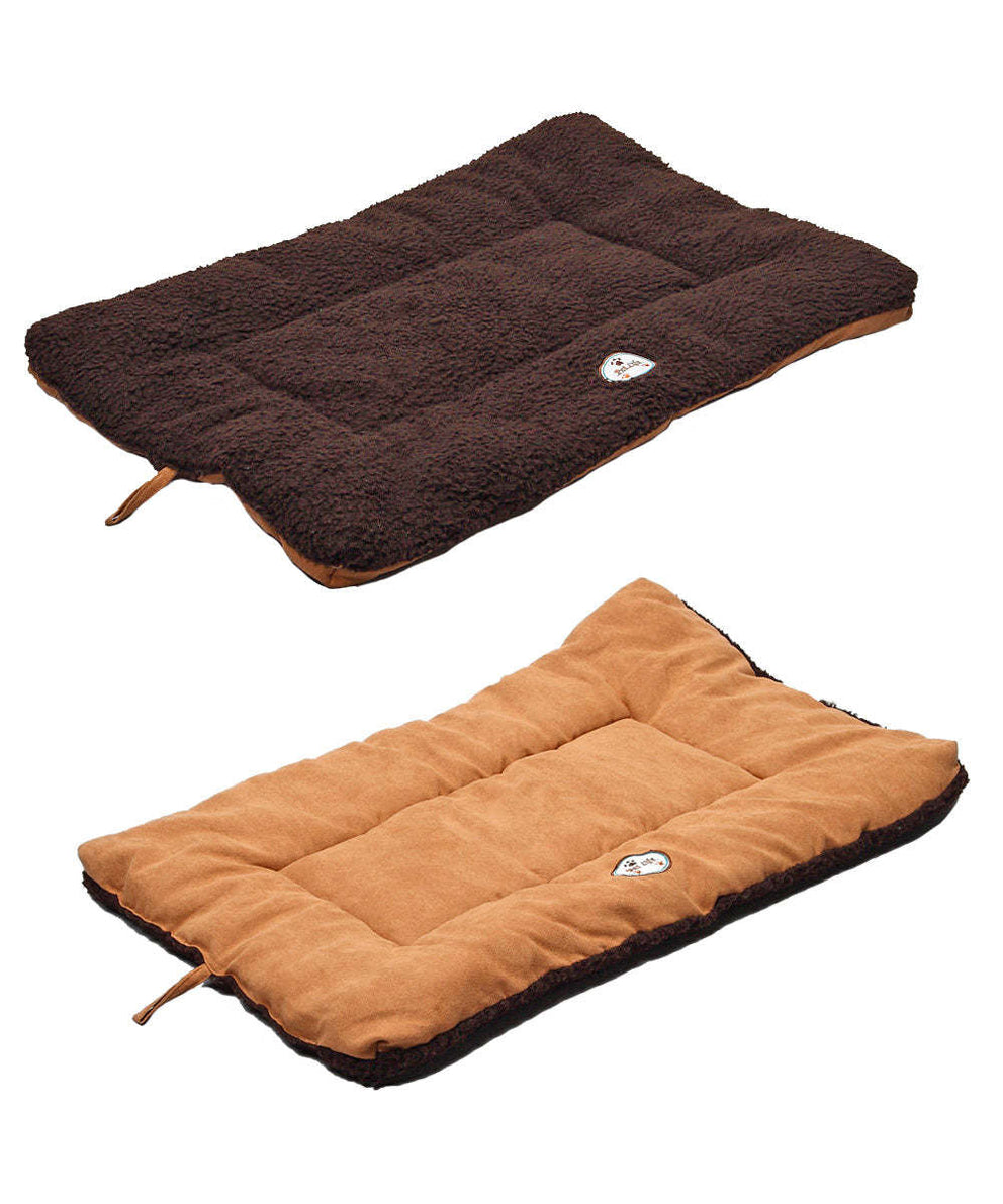 Reversible Eco-Friendly Pet Bed Mat