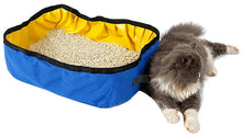 Cargar imagen en el visor de la galería, &#39;Litter Go&#39; Travel Folding Waterproof Kitty Cat Litterbox and Bath
