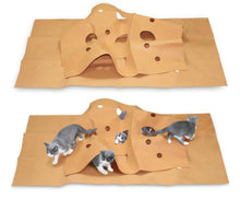 Cargar imagen en el visor de la galería, Pet Tunnel Mat Cat Waterproof Play Mat Hide and Seek Pad Interactive Mat Indoor Toy
