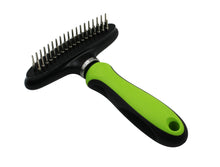 Load image into Gallery viewer, Flex Series Dual-Row Grooming Rake Pet Comb
