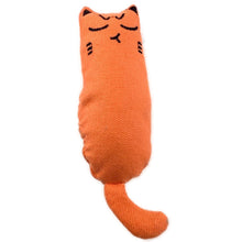 Carica l&#39;immagine nel visualizzatore di Gallery, Cat Catnip Toys Playing Teeth Cleaning Plush Pillow Scratcher Pet Catnip Teeth Grinding Chew Toys
