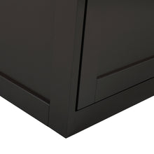 Cargar imagen en el visor de la galería, Wood Dog Crate Furniture, End Table Designed Dog Kennel with Side Slats, Brown
