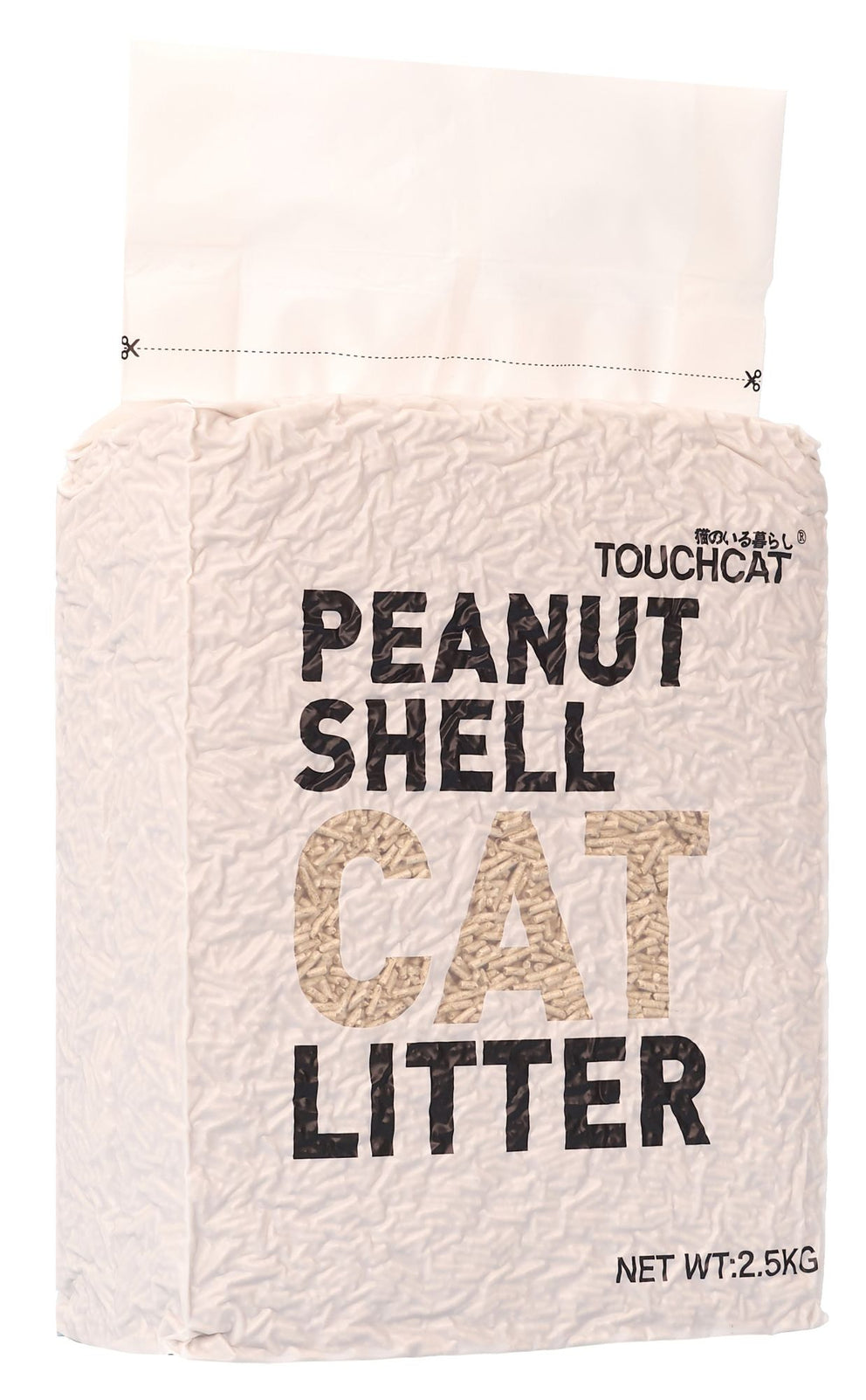 Hochklumpende, umweltfreundliche Peanut Shell Kitty Katzenstreu